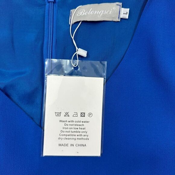 Women’s Large Blue Dress - Picture 4 of 7